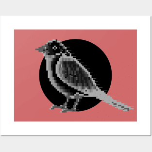 Ascii Bird Posters and Art